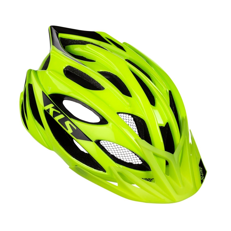 Cyklo přilba KELLYS Score 019 černo-fluo žlutá výprodej