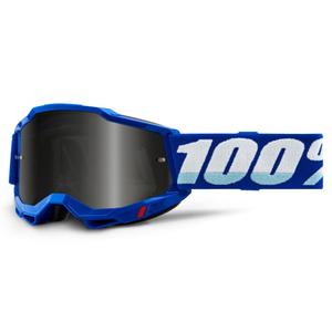 Очила за мотокрос 100% ACCURI 2 blue (опушен плексиглас)