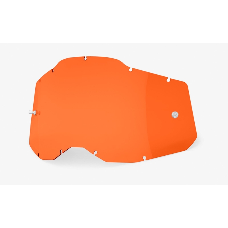 Plexi 100% Racecraft 2/Accuri 2/Strata 2 оранжев (против замъгляване)