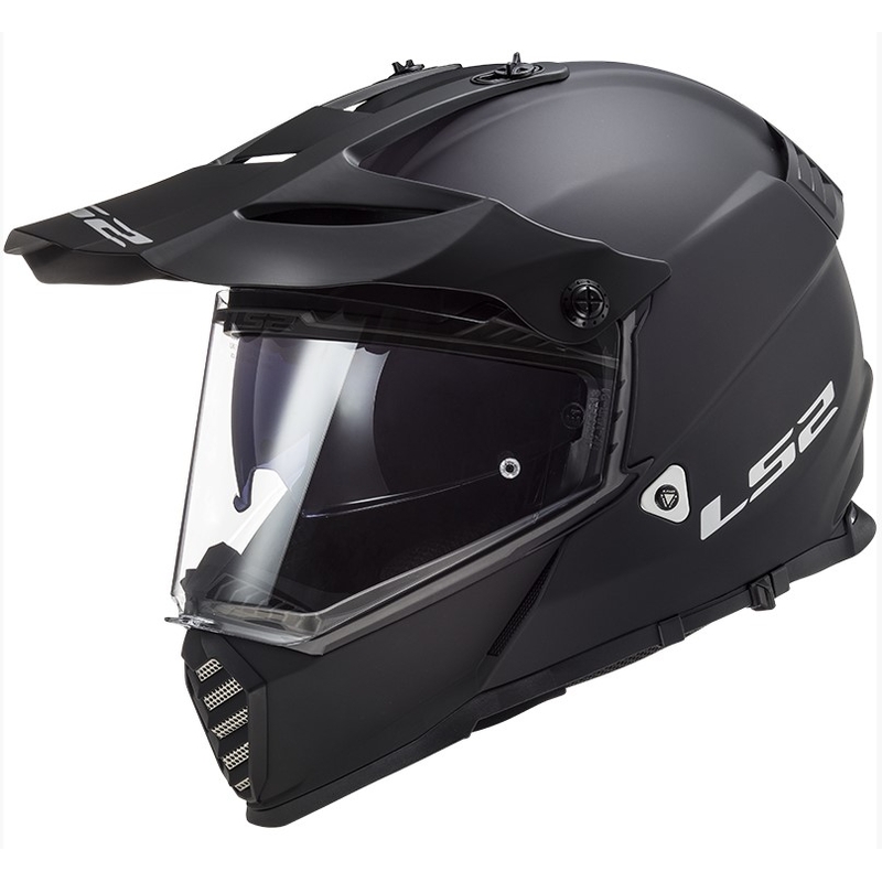 Enduro přilba LS2 MX436 Pioneer EVO černá matná - II. jakost