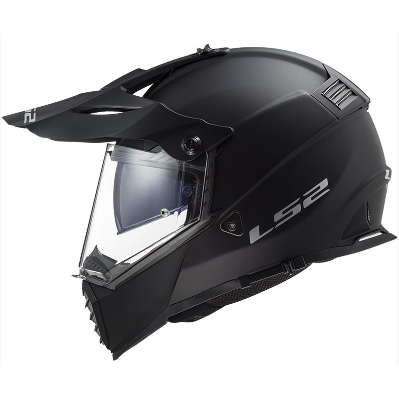 Enduro přilba LS2 MX436 Pioneer EVO černá matná - II. jakost