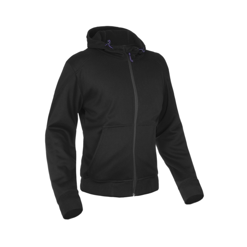 Dámská mikina na motorku Oxford Super Hoodie 2.0 černá