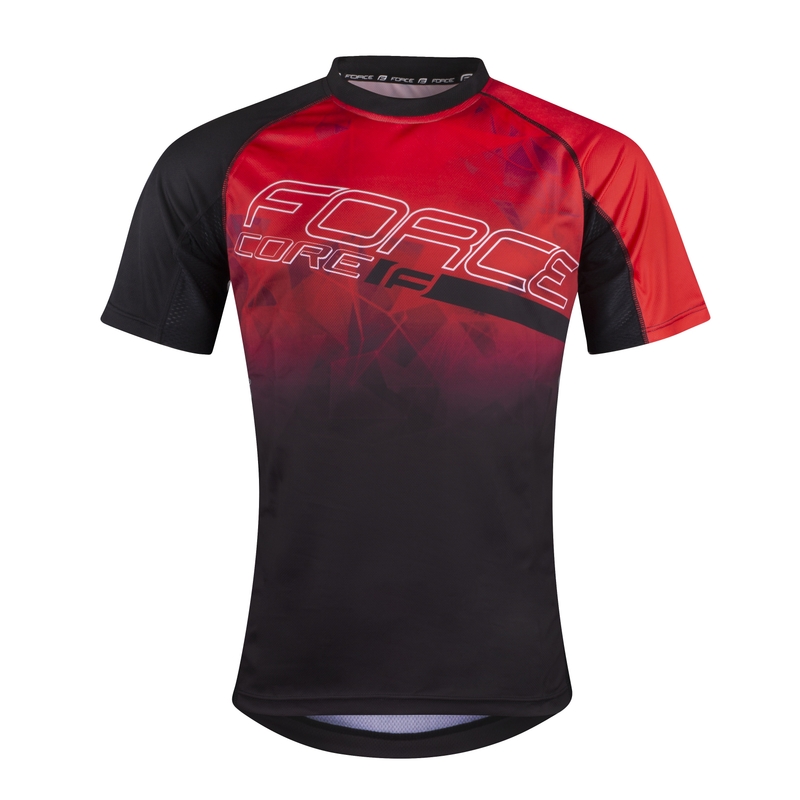 Dres FORCE MTB Core červeno-černý výprodej