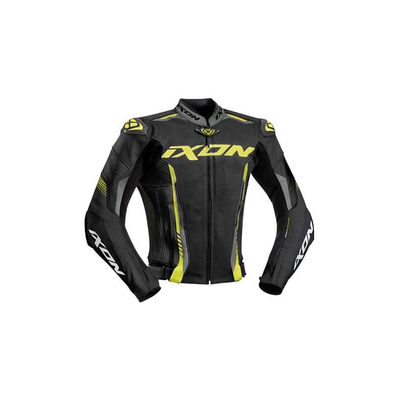 Bunda na motorku IXON Vortex 2 černo-fluo žlutá výprodej