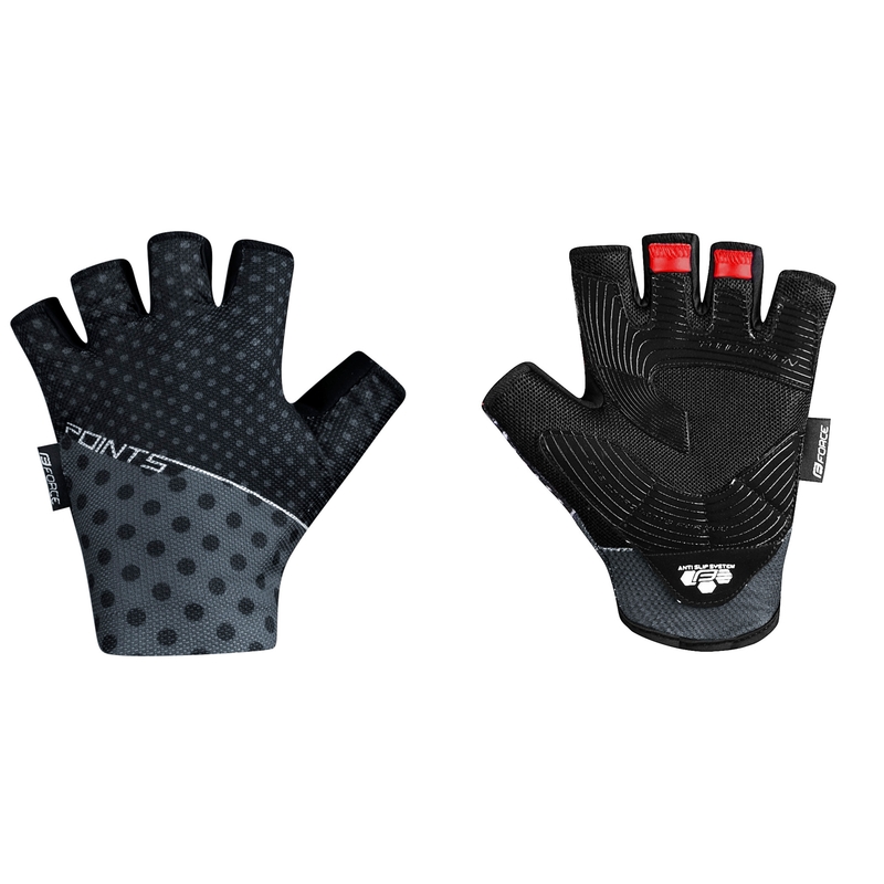 Ръкавици FORCE Points black-grey разпродажба