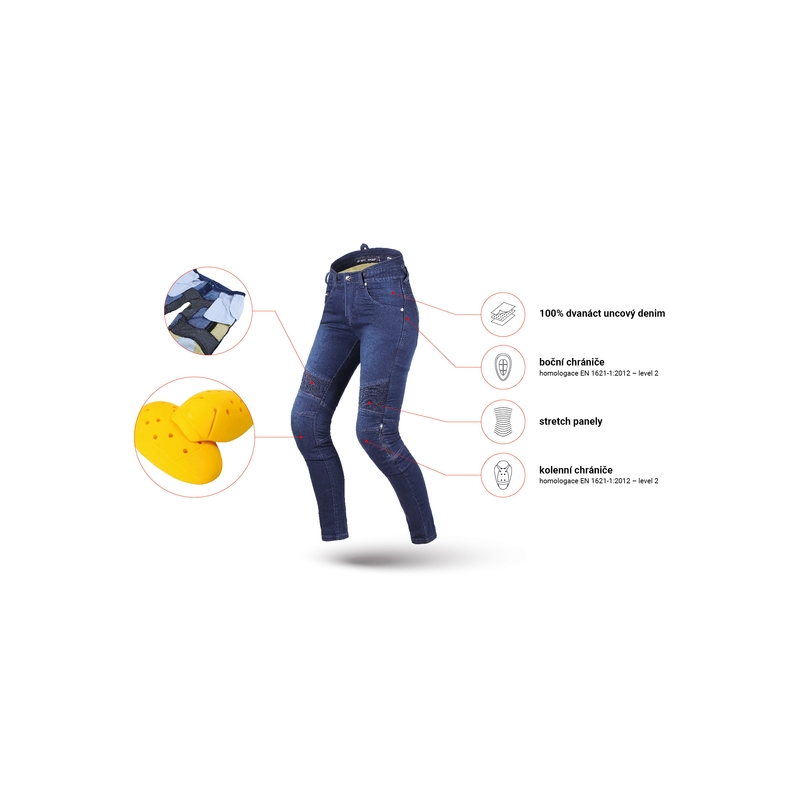 Дамски дънки Street Racer Spike II Slim fit CE blue