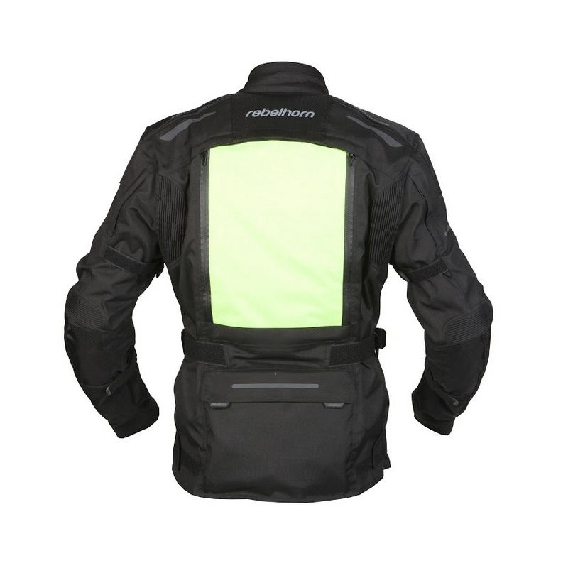 Bunda na motorku Rebelhorn Hardy černá výprodej