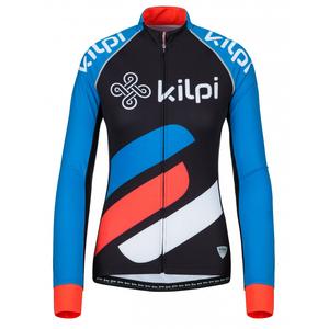 Дамско трико Kilpi Rapita черно-червено-синьо - с дълъг ръкав разпродажба