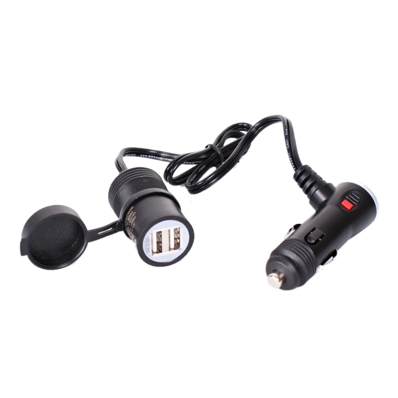 Redukce s prodloužením z velké zásuvky na USB