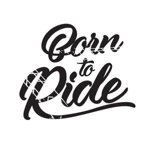 Стикер Born to Ride