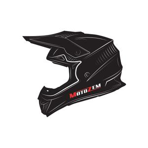 Стикер MotoZem Cross