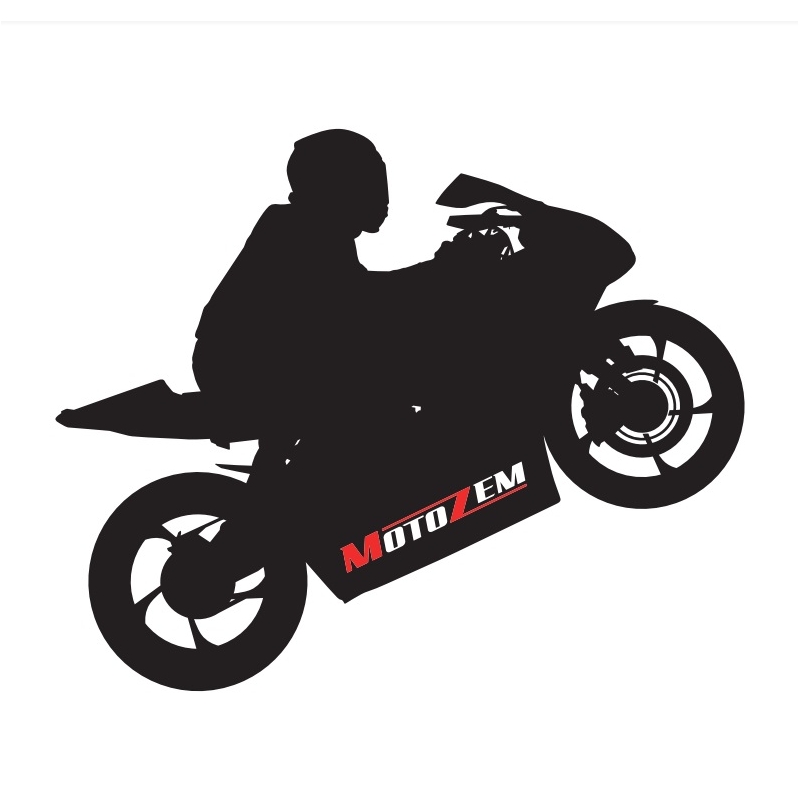 Стикер за спортен мотоциклет MotoZem