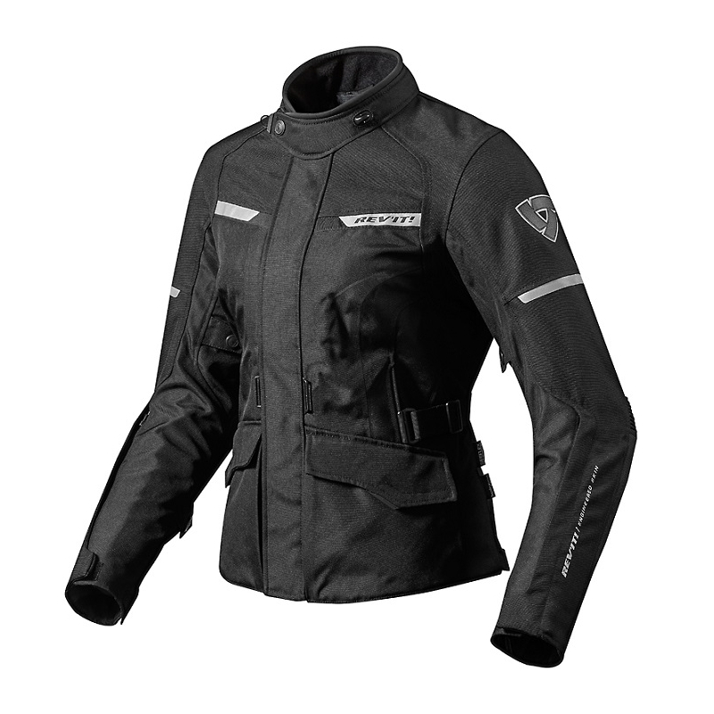 Dámská bunda na motorku Revit Outback 2 černá výprodej