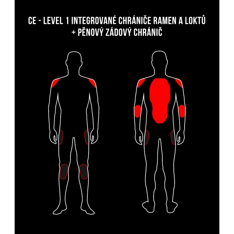 Bunda na motorku Street Racer Spirit světle hnědá výprodej