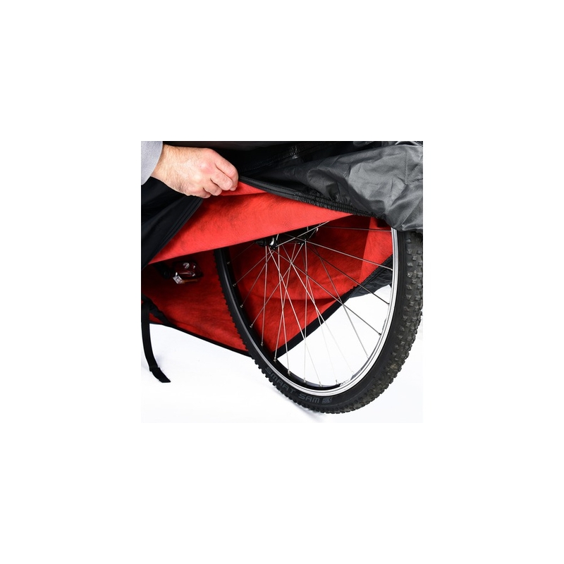 Plachta na kolo Oxford Stromex E-Bike černá výprodej