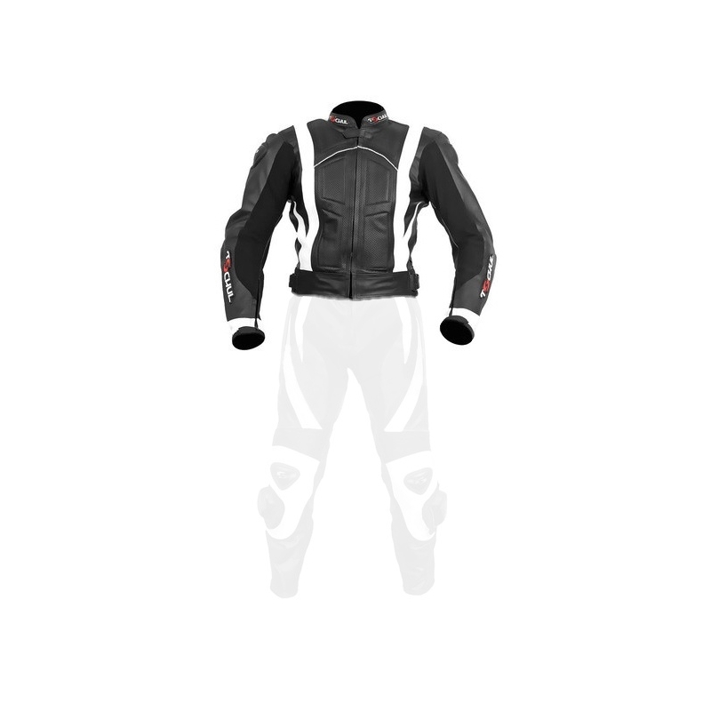 Pánská bunda Tschul 787 černo-bílá výprodej