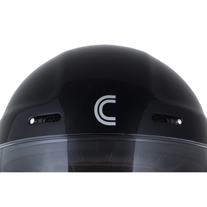 Интегрална мотоциклетна каска Cassida Fibre Jawa Sport черно-сребристо-златиста