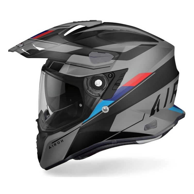 Enduro přilba Airoh Commander Skill 2022 šedo-černá matná