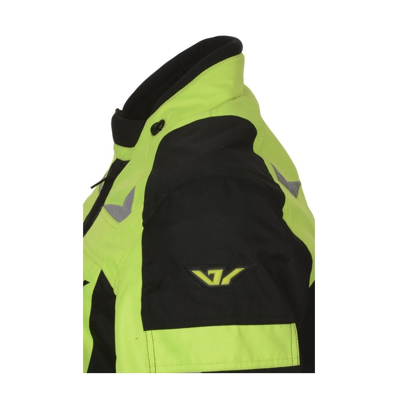 Bunda na motorku Ayrton Sting černo-fluo žlutá výprodej