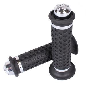 Ръкохватки за кормилото R-TECH черно-сребърни