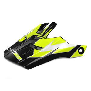Визьор за каска за LS2 PEAK MX456 Factory бяло-черно-жълто