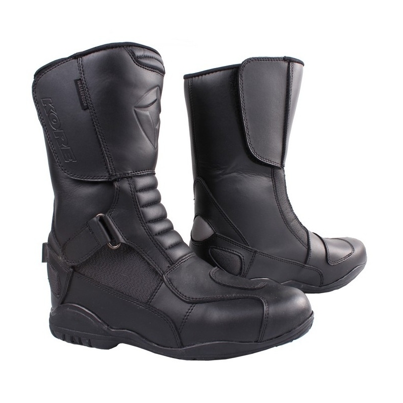 Boty na motorku Kore Calves černé