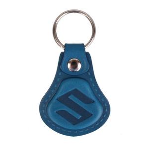 Кожен ключодържател Suzuki blue