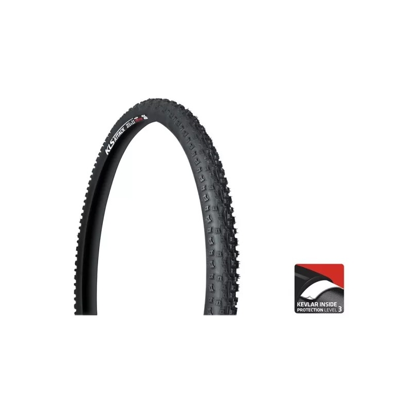 Plášť KELLYS Attack Kevlar Inside Protection 27,5x2,25 33TPI černý výprodej