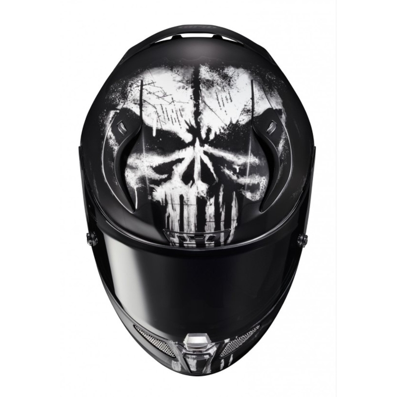 Integrální přilba na motorku HJC RPHA11 Punisher MC5SF bílo-černá