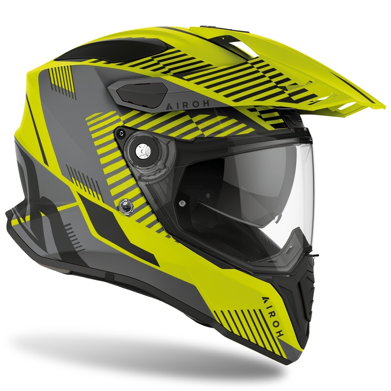 Enduro přilba Airoh Commander Boost 2022 žlutá matná výprodej