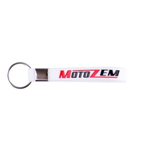Ключодържател MotoZem бял
