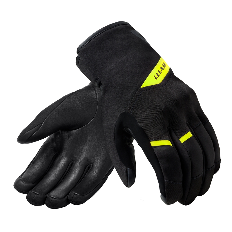 Ръкавици за мотоциклет Revit Grafton H2O black-fluo yellow