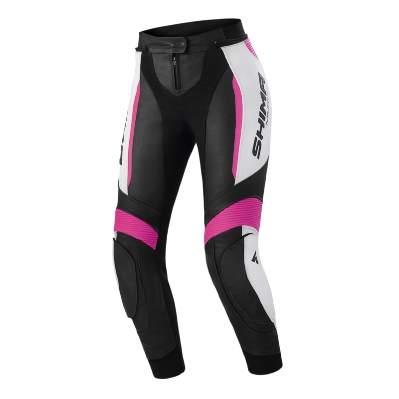 Дамски панталон за мотоциклетизъм Shima Miura 2.0 Black, White and Pink