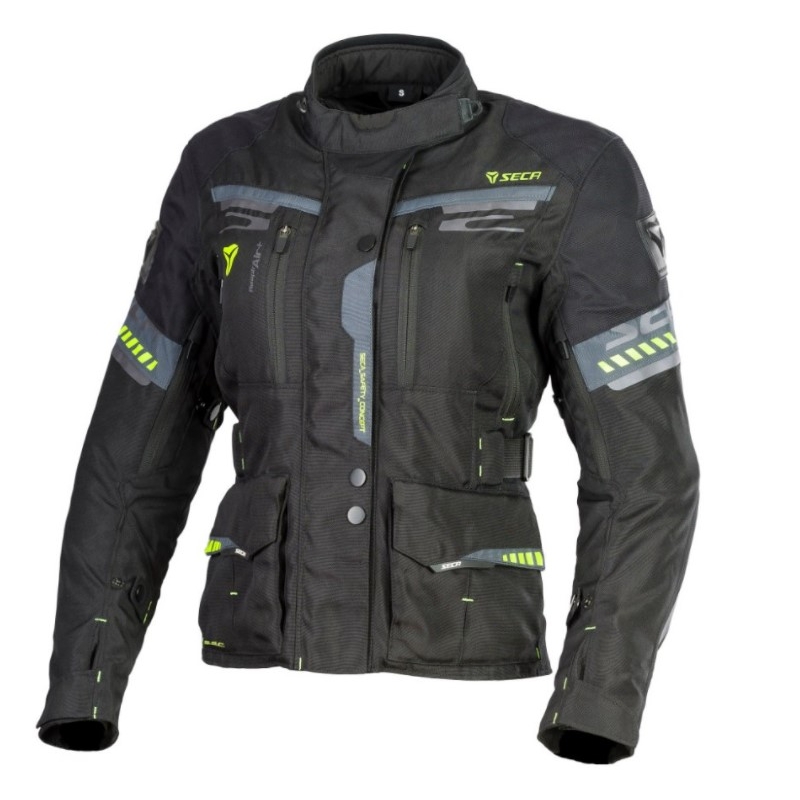 Дамско мотоциклетно яке SECA Arrakis II black разпродажба