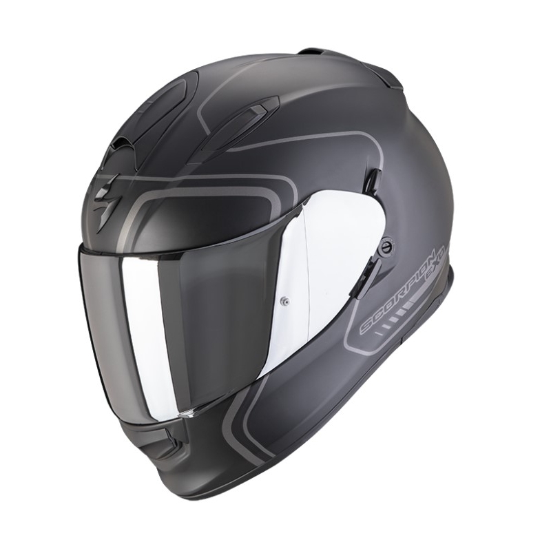 Integrální přilba na motorku SCORPION EXO-491 WEST matná černo-stříbrná