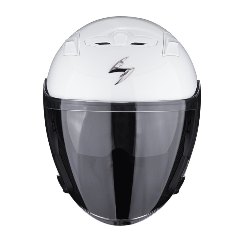 Отворена мотоциклетна каска SCORPION EXO-230 Solid white