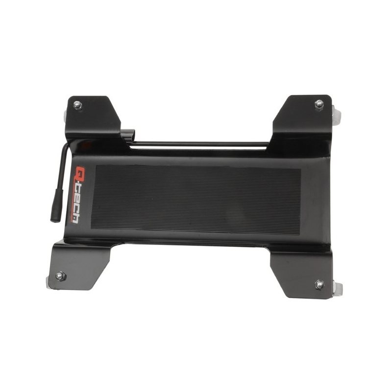 Q-Tech мобилна подложка под основната стойка черна