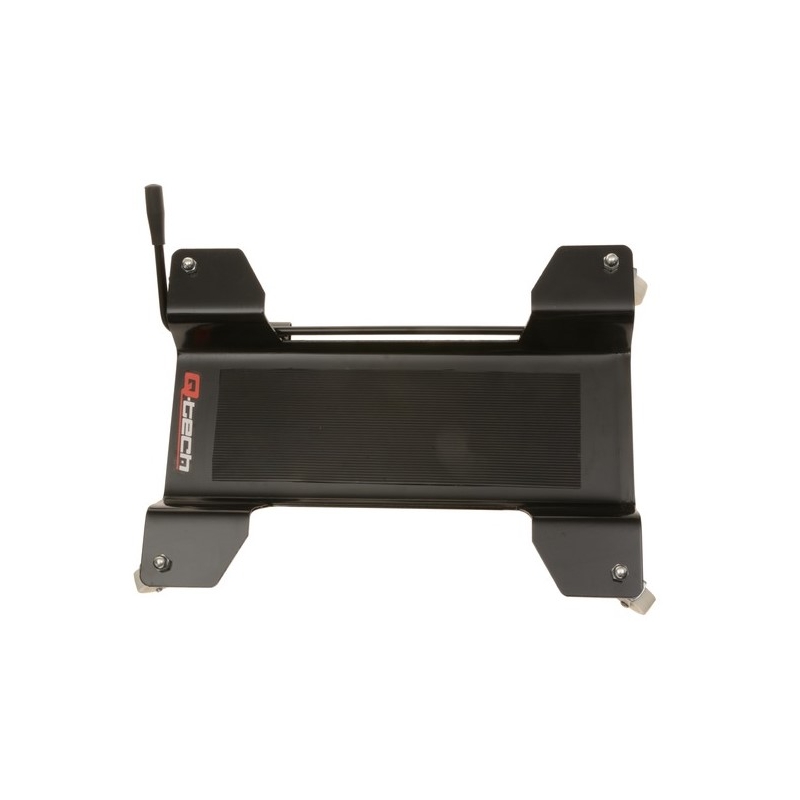 Q-Tech мобилна подложка под основната стойка черна