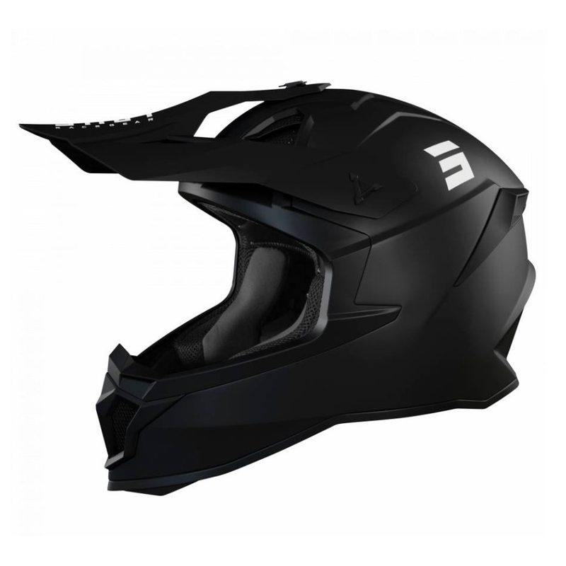 Motokrosová přilba Shot Lite Fury Solid 2.0 černá
