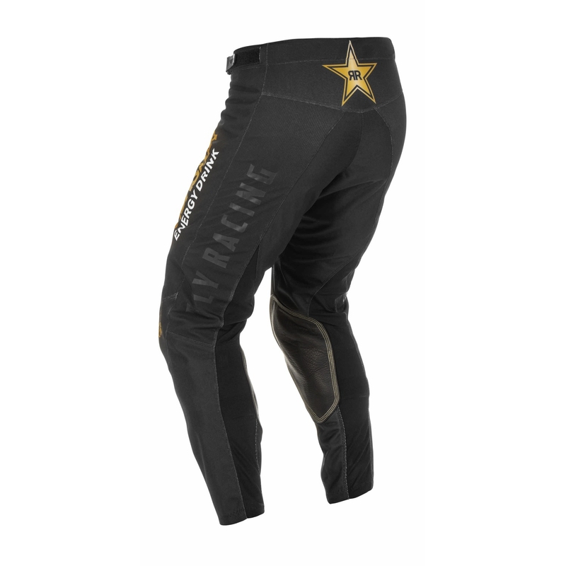 Панталони за мотокрос FLY Racing Kinetic Rockstar 2022 gold-black разпродажба