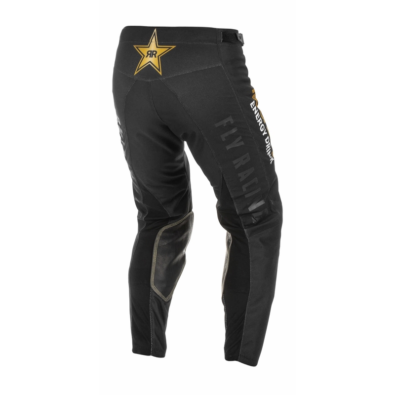 Панталони за мотокрос FLY Racing Kinetic Rockstar 2022 gold-black разпродажба