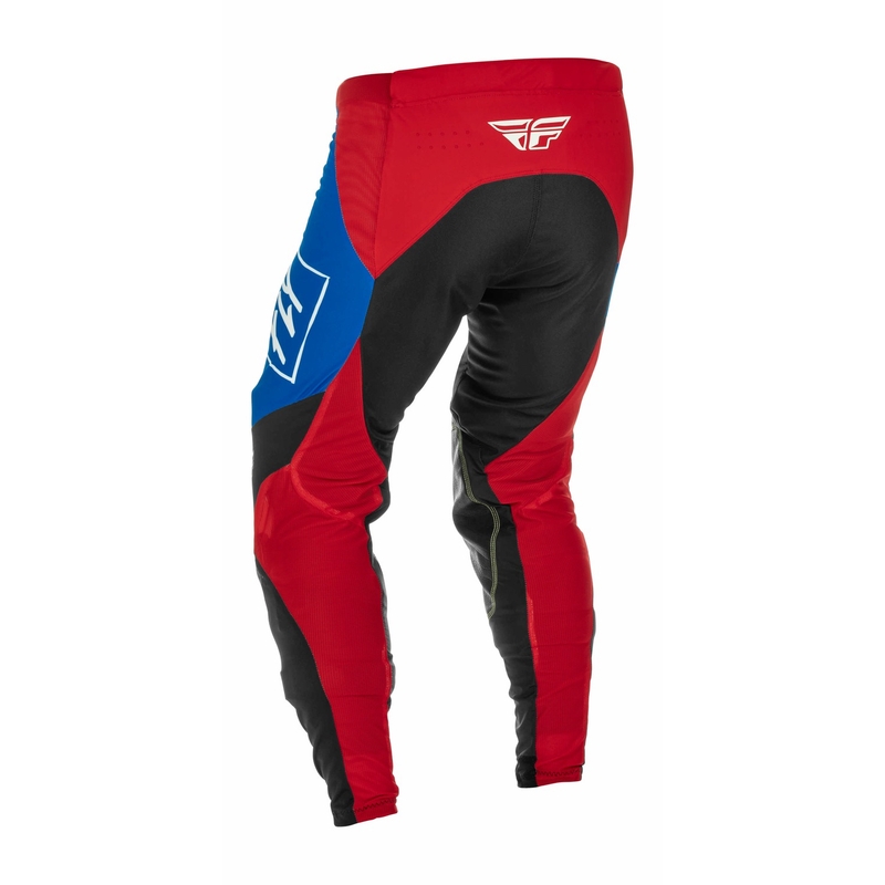 Motokrosové kalhoty FLY Racing Lite 2022 červeno-černo-modré