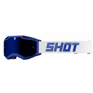 Очила за мотокрос Shot Iris 2.0 Solid white-blue