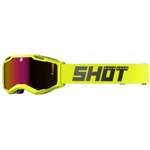 Очила за мотокрос Shot Iris 2.0 Solid fluo yellow