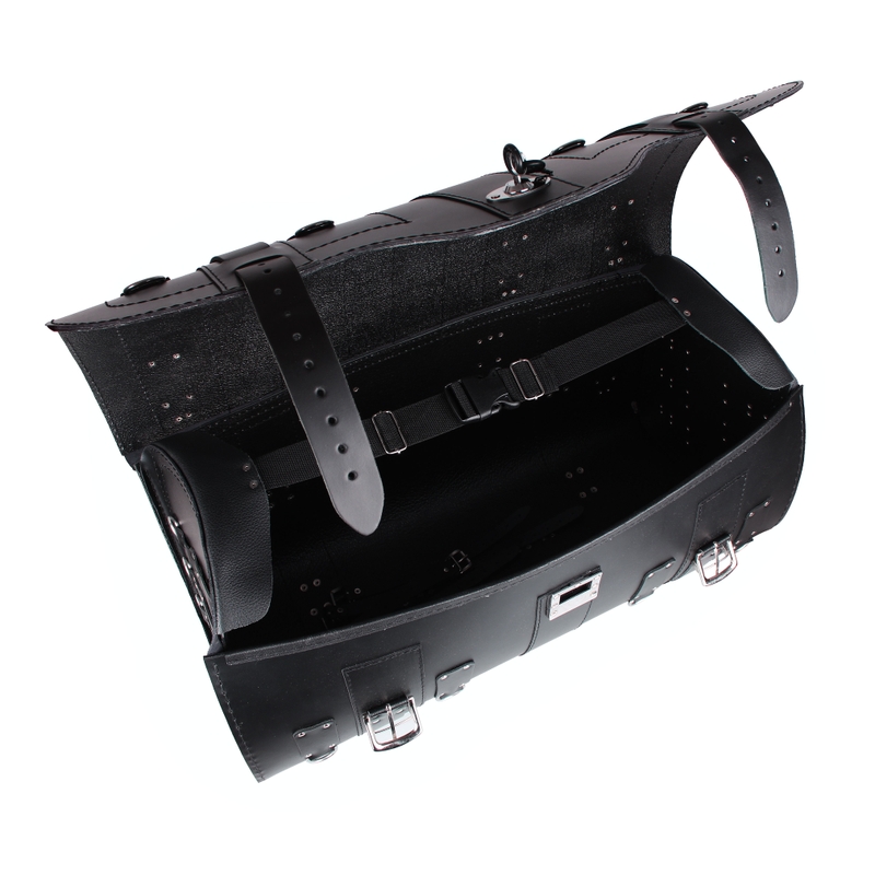 Chopper RSA-16A кожен калъф за мотоциклет със заключване