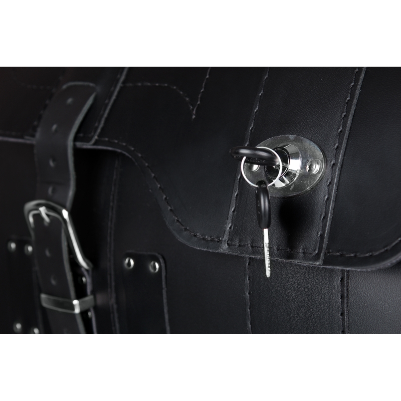 Chopper RSA-16A кожен калъф за мотоциклет със заключване