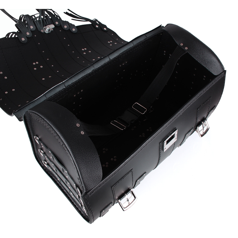 Chopper RSA-15C кожен калъф за мотоциклет със заключване