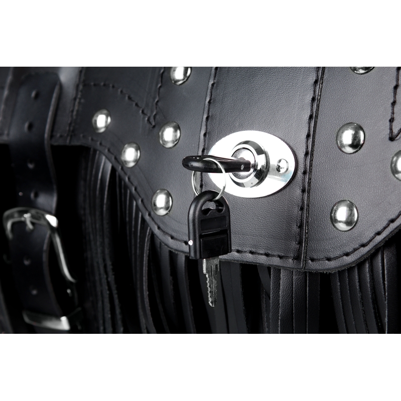 Chopper RSA-15C кожен калъф за мотоциклет със заключване