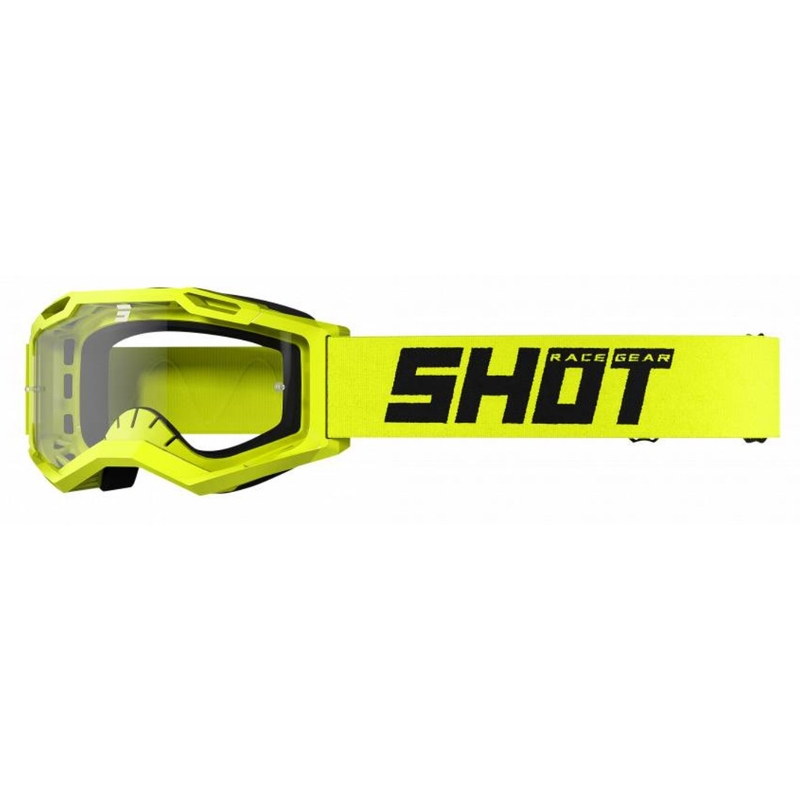 Очила за мотокрос Shot Assault 2.0 Solid fluo yellow