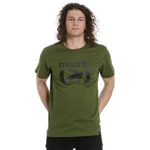 Тениска Meatfly Podium green разпродажба